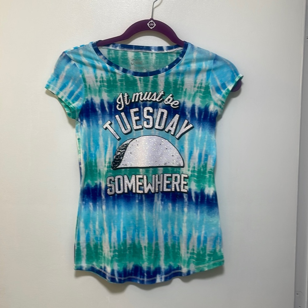 Girls Justice short sleeve shirt size 10